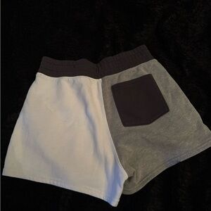 Hollister colorblock sweat shorts